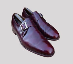 Pre owned monk strap mens shoes